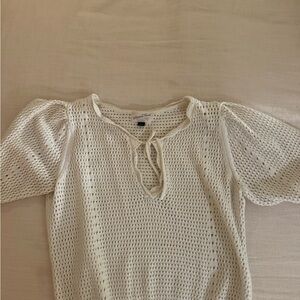 Universal Thread Cream Knit Women's Blouse